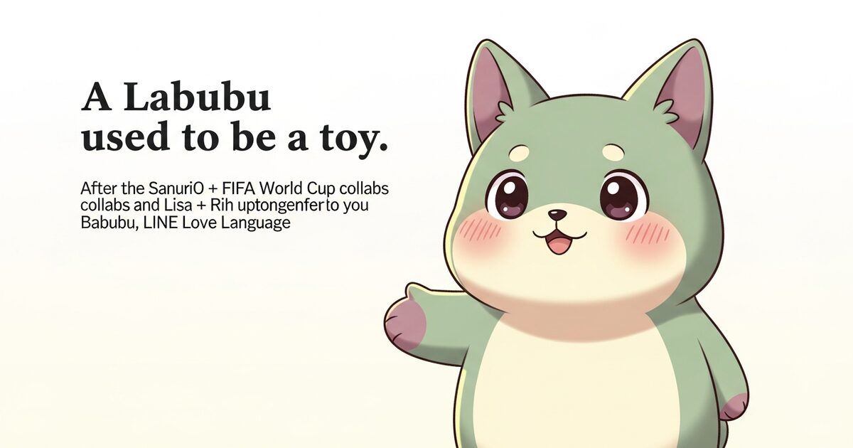Giving a Labubu Means Something Different in 2026