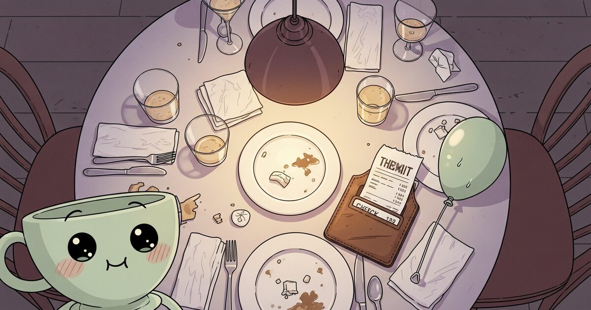 The $732 Birthday Dinner Bill — What Loud Budgeting Looks Like at the Table